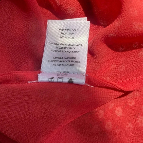 Rails Dress Women’s Small Everly Carmine Daisies Mini Tiered Flowy Floral - Picture 10 of 13